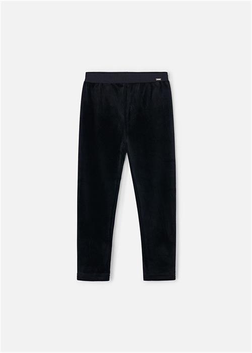 Mayoral Kız Çocuk Basic Kadife Tayt Siyah 712