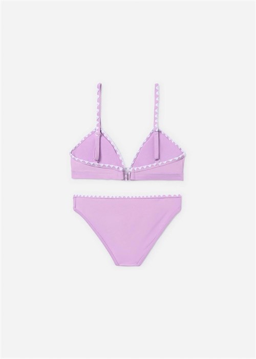 Mayoral Kız Çocuk Baskılı Bikini Takımı Lila 6775