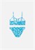 Mayoral Kız Çocuk Baskılı Bikini Takımı Turkuaz 6774