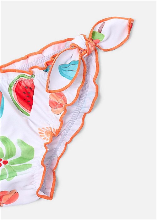 Mayoral Kız Çocuk Baskılı Bikini Takımı Turuncu 3735
