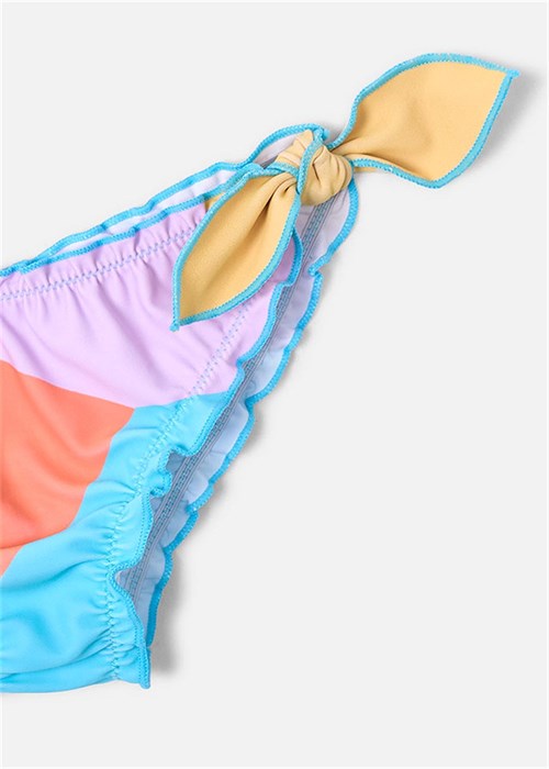 Mayoral Kız Çocuk Baskılı  Bikini Takımı Lila 3735