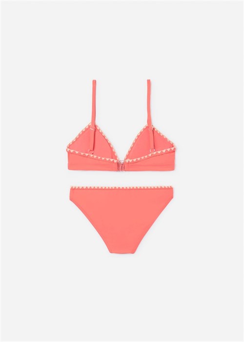 Mayoral Kız Çocuk Baskılı Bikini Takımı Mercan 6775