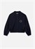 Mayoral Kız Çocuk Baskılı Fermuarlı Sweatshirt Siyah 6409