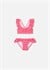 Mayoral Kız Çocuk Baskılı Fırfırlı Bikini Takımı Pembe 3734