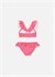 Mayoral Kız Çocuk Baskılı Fırfırlı Bikini Takımı Pembe 3734