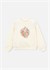 Mayoral Kız Çocuk Baskılı Sweatshirt Krem 3448