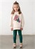 Mayoral Kız Çocuk Baskılı Sweatshirt Tayt Takım Zümrüt Yeşili 4737