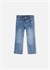 Mayoral Kız Çocuk Bol Paça Denim Pantolon Açık Mavi 3586