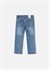 Mayoral Kız Çocuk Bol Paça Denim Pantolon Açık Mavi 3586