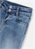 Mayoral Kız Çocuk Bol Paça Denim Pantolon Açık Mavi 3586