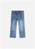 Mayoral Kız Çocuk Bol Paça Denim Pantolon Açık Mavi 3586