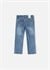 Mayoral Kız Çocuk Bol Paça Denim Pantolon Açık Mavi 3586