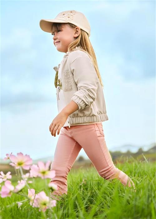 Mayoral Kız Çocuk Dar Kesim Pantolon Pembe 3533