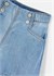 Mayoral Kız Çocuk Denim Bermuda Şort  Mavi 3224