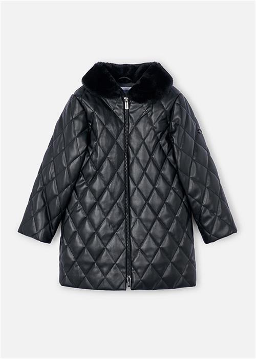 Mayoral Kız Çocuk Dolgulu Yumuşak Kaban Siyah 4445