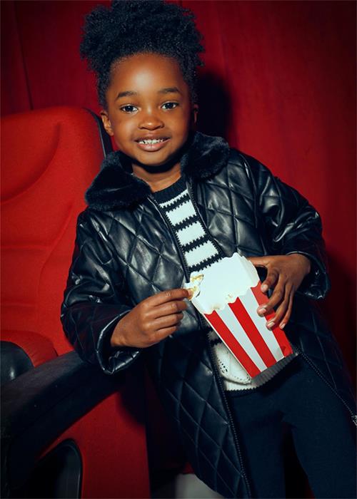 Mayoral Kız Çocuk Dolgulu Yumuşak Kaban Siyah 4445