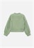 Mayoral Kız Çocuk Fermuarlı Sweatshirt Yeşil 3456