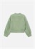 Mayoral Kız Çocuk Fermuarlı Sweatshirt Yeşil 3456