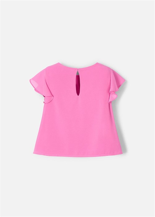 Mayoral Kız Çocuk Fiyonklu Bluz Pembe 3182