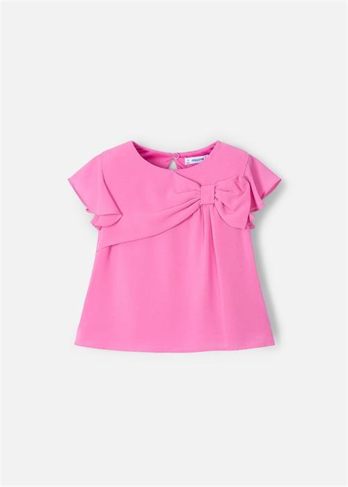 Mayoral Kız Çocuk Fiyonklu Bluz Pembe 3182