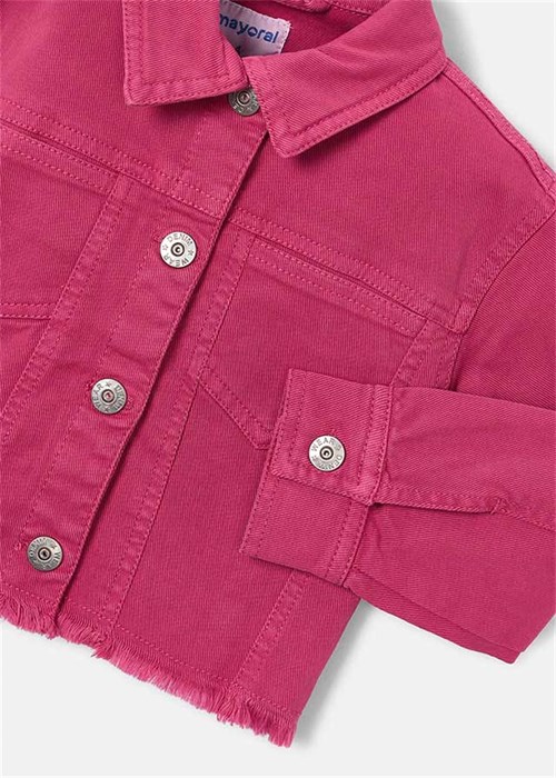 Mayoral Kız Çocuk Gabardin Ceket Pembe 3455