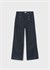 Mayoral Kız Çocuk Geniş Paça Çizgili Denim Pantolon Lacivert 7525