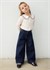 Mayoral Kız Çocuk Geniş Paça Denim Pantolon Lacivert 4523