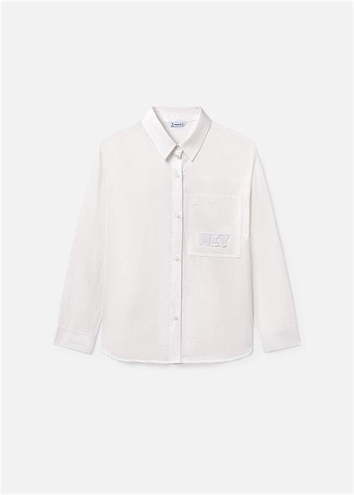 Mayoral Kız Çocuk Gömlek Krem 7197