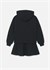 Mayoral Kız Çocuk İncili Kapüşonlu Sweatshirt Etek Takım Siyah 7943