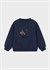 Mayoral Kız Çocuk Kabartmalı Sweatshirt Lacivert 4407