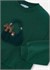 Mayoral Kız Çocuk Kabartmalı Sweatshirt Zümrüt Yeşili 4407
