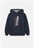 Mayoral Kız Çocuk Kapüşonlu Sweatshirt Petrol 7425