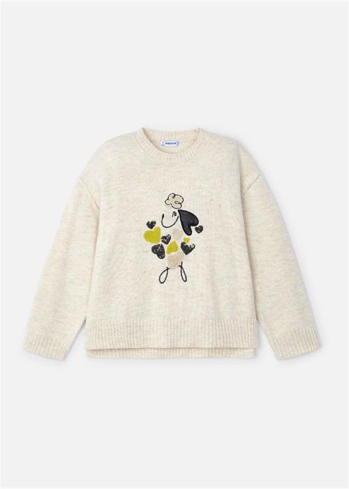 Mayoral Kız Çocuk Kazak Bej 4359