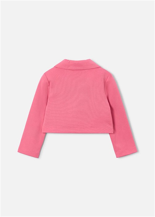 Mayoral Kız Çocuk Kısa Blazer Ceket Pembe 3451