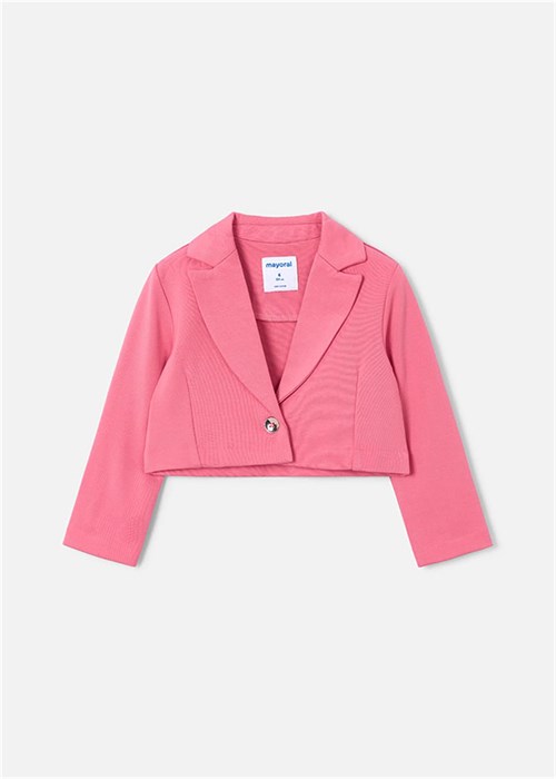 Mayoral Kız Çocuk Kısa Blazer Ceket Pembe 3451