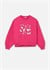 Mayoral Kız Çocuk Metalik Desenli Sweatshirt Pembe 6402