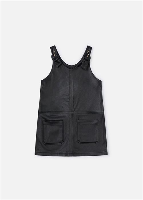 Mayoral Kız Çocuk Örme Elbise Siyah 4934