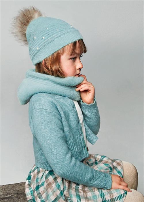 Mayoral Kız Çocuk Örme Hırka Yeşil 4361