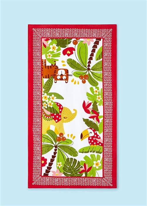 Mayoral Kız Çocuk Plaj Havlusu Kırmızı 10742