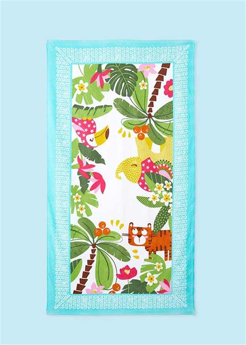 Mayoral Kız Çocuk Plaj Havlusu Turkuaz 10742