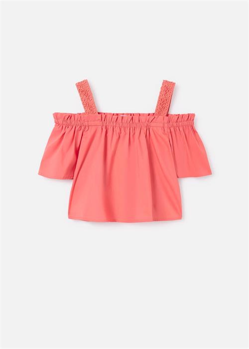 Mayoral Kız Çocuk Poplin Bluz Pembe 6101