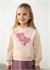 Mayoral Kız Çocuk Pullu Sweatshirt Krem 4408