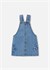 Mayoral Kız Çocuk Salopet Denim Elbise Mavi 3910
