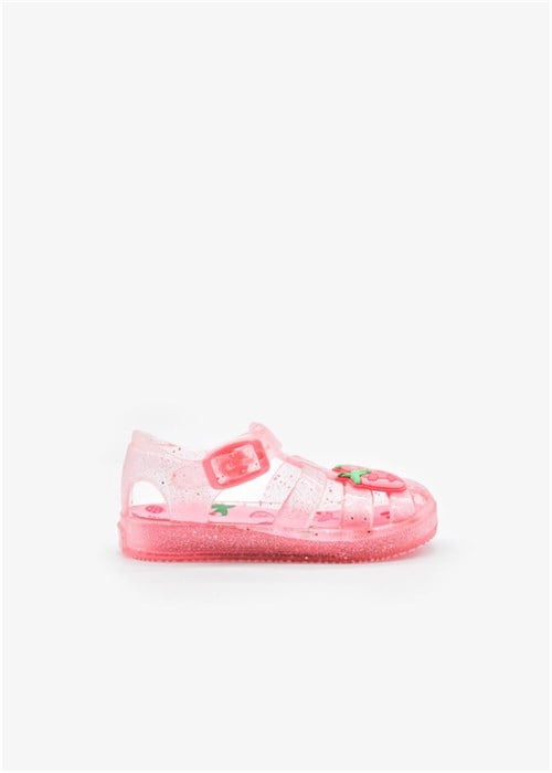 Mayoral Kız Çocuk Şeffaf Plaj Sandaleti Pembe 41801