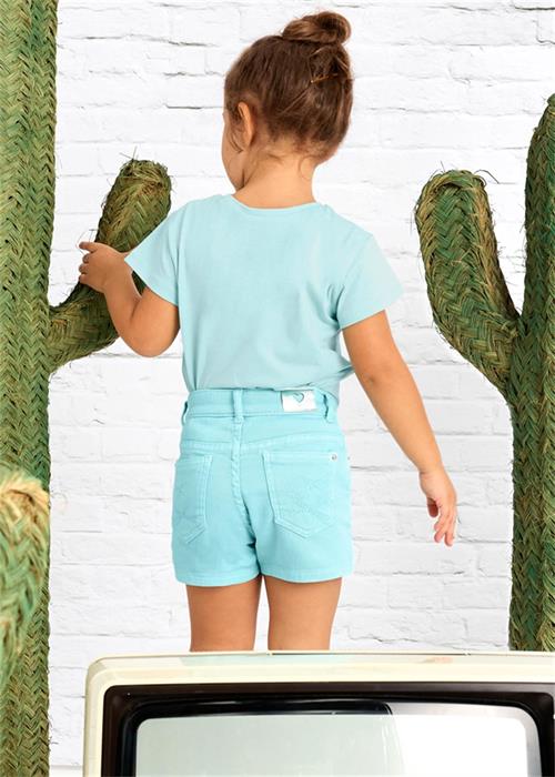 Mayoral Kız Çocuk Şort Turkuaz 234