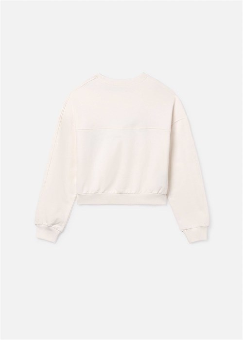 Mayoral Kız Çocuk Sweatshirt Krem 6401