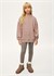 Mayoral Kız Çocuk Sweatshirt Tayt Takım Bej 7763