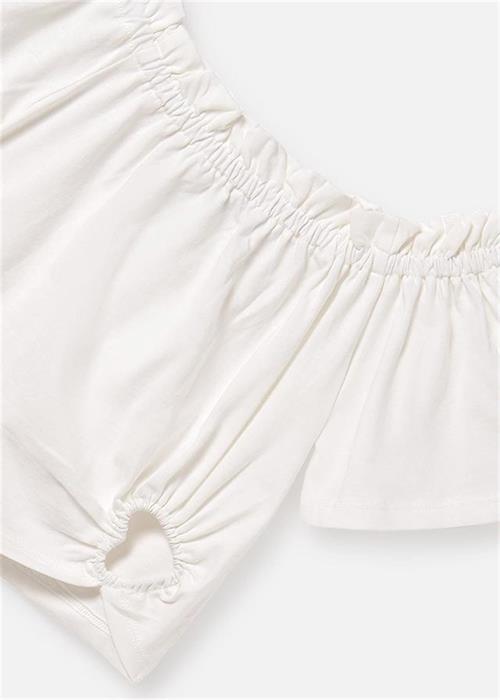 Mayoral Kız Çocuk Tişört Beyaz 6028