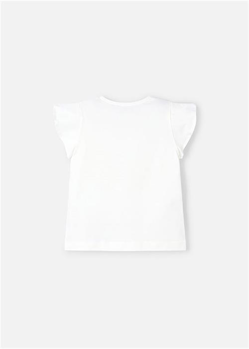 Mayoral Kız Çocuk Tişört Krem 3004