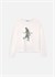 Mayoral Kız Çocuk Uzun Kol Sweatshirt Ekru 7019